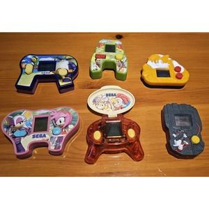 Lot of 6 McDonalds Sonic Handheld Games & More 2003/2004